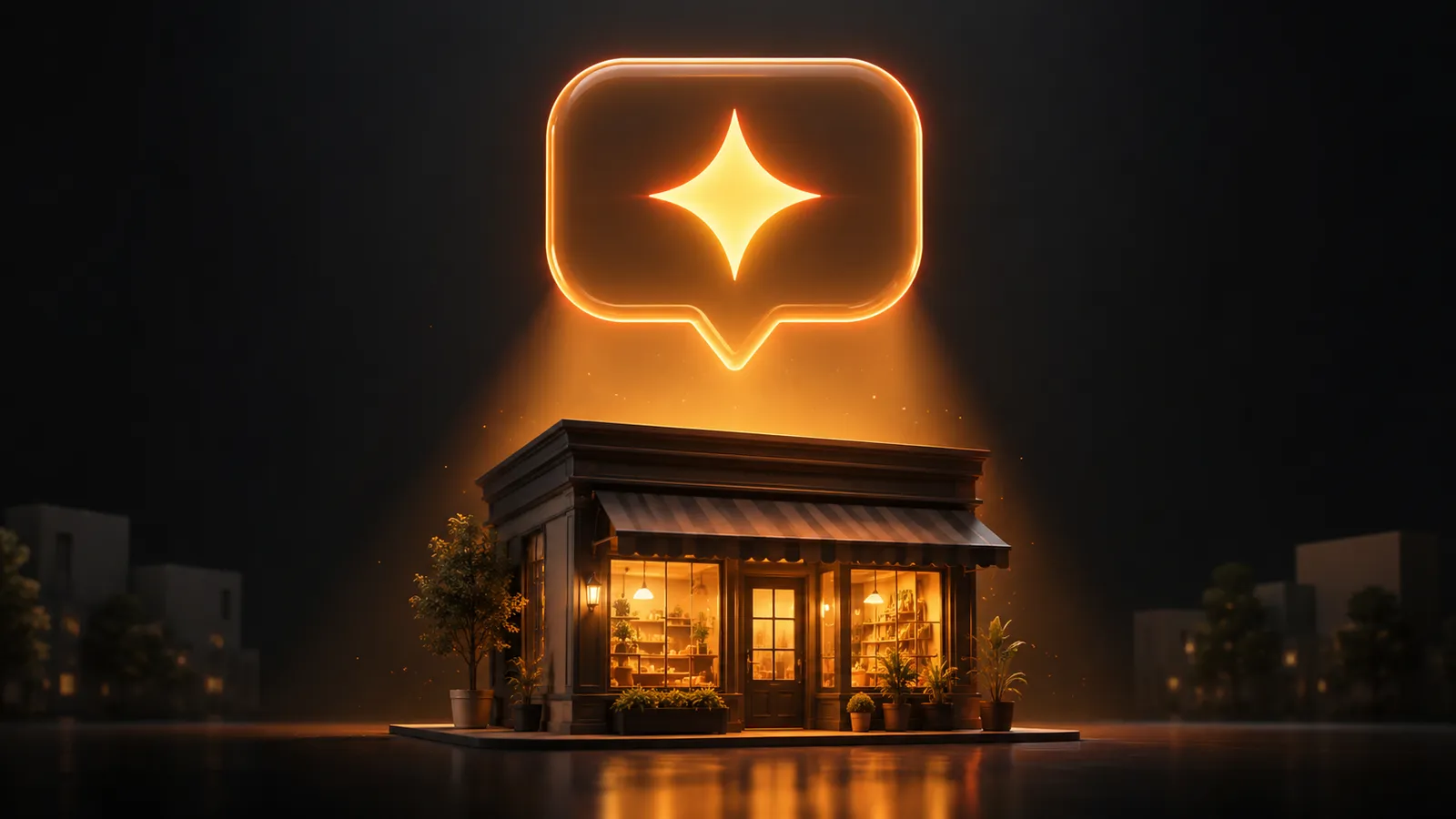 A local business spotlighted and chosen by an AI assistant